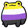 :frog_nonbinary: